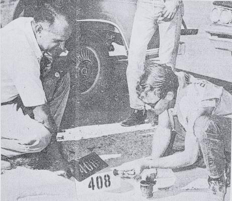 MAY 1969-PAINTING BY NUMBERS-Anybody can be artist using stencils, according to members of the Sunrise Optimist Club