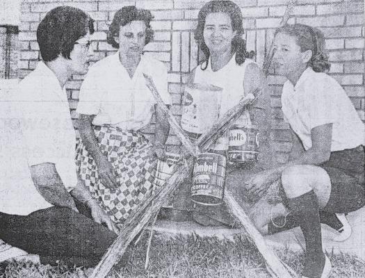 MAY 1965-GIRL SCOUTS DAY CAMP-Pictures left to right are Mmes.Red Wood,