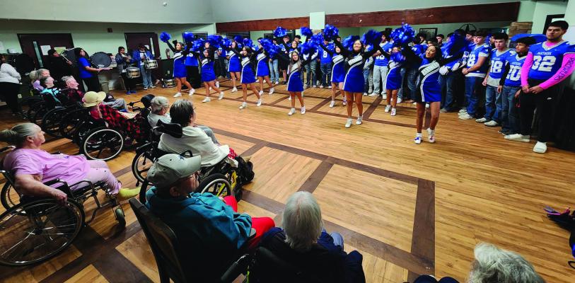Last Thursday, the Panthers took a pause from their usual routine to hold a heartwarming pep rally, the common area of Focused Care was transformed into a hub of Panther pride, with players shaking hands, residents sharing stories, and a genuine sense of connection filling the air.