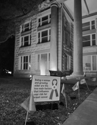 Annual courthouse celebration brings Pecos County together for an evening of remembrance, hope and support. Courtesy Photo by Pink Springs