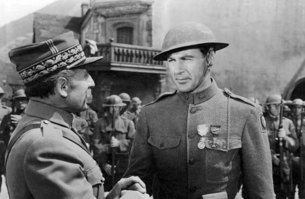 Gary Cooper portrays Alvin York in the Warner Bros film, Sergeant York. Courtesy Photo