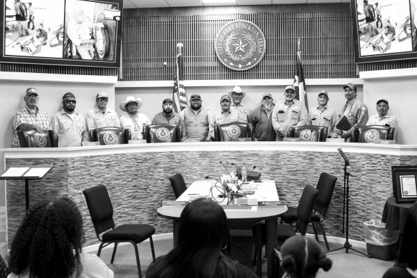 Last week, the Fort Stockton City Council welcomed valued employees from the Water, Sewer, and Gas Departments, to celebrate and recognize the diligent efforts of their contributions in maintaining vital city services. They were acknowledged, reflecting the city’s emphasis on operational excellence in essential services.