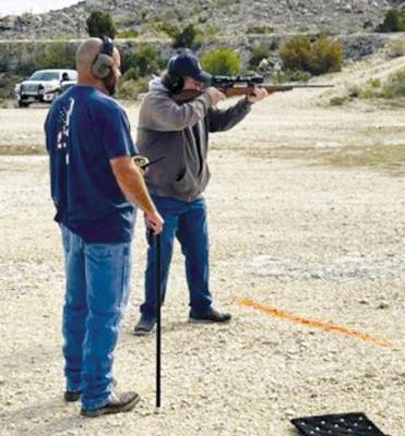 Competitors in the Sanderson Turkey Shoot. Courtesy photos