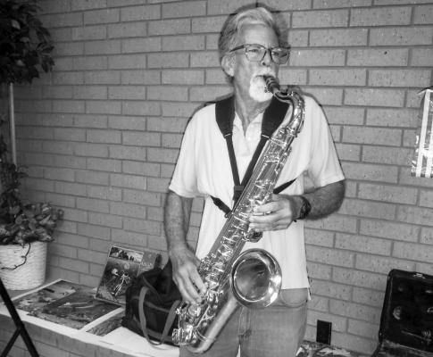 Al Haney will be playing his saxophone at the Senior Center potluck this Friday, September 5.