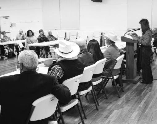 Pecos County Shows up to “Meet the Candidate” forum