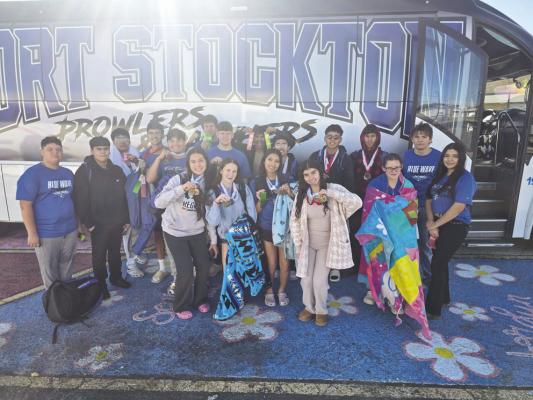 With winter meets quickly stacking and championship season approaching, the Blue Wave leaves Odessa with clear momentum. Fort Stockton returns to action on Saturday, December 13, at the Seminole Christmas Invitational. Competition begins at 11:00 a.m. as the Blue Wave looks to build on another strong showing. Courtesy Photo