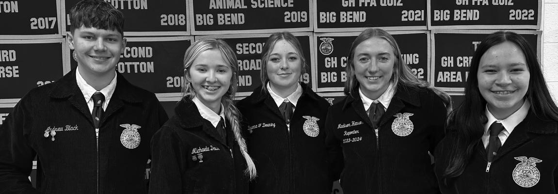New FFA officers appointed