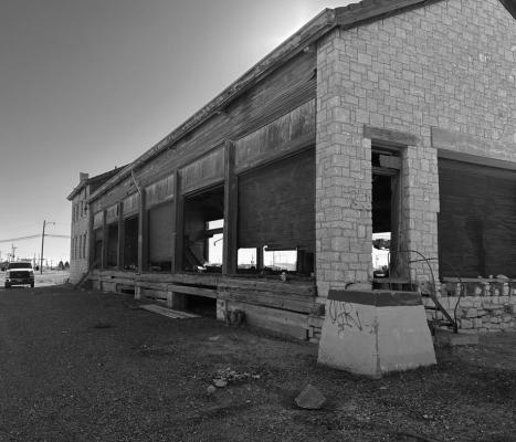 The Historic Rail Freight Depot is pictured here near downtown Fort Stockton. Photo courtesy of Fort Stockton Economic Development Corporation