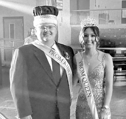 Fort Stockton High School crowned Andria Lara and Ector Martinez prom king and queen 2024.