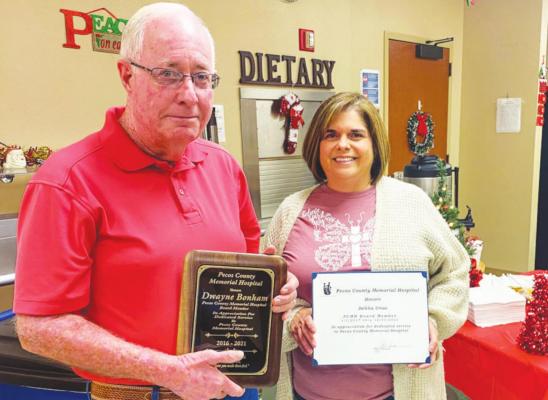 PCMH Board Members honored