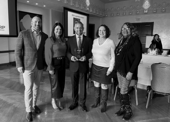Senator César J. Blanco Honored with the 2025 Legislative Achievement Award by The American Association of Retired Persons (AARP). Courtesy Photo