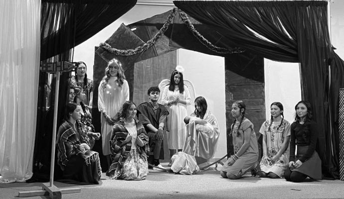 Church youth presents Christmas story