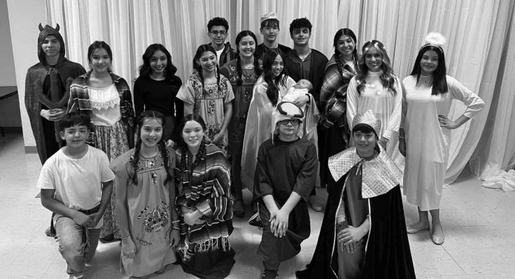 Church youth presents Christmas story