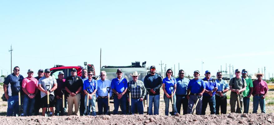 COUNTY BREAKS GROUND