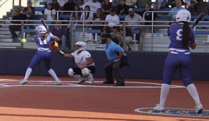 Alondra Molina looks one in the eye. Photo credit: Kerry Waldrip