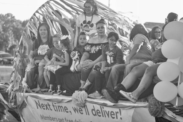The Walmart float placed second in the community entries category for the Fort Stockton Homecoming Parade, held on Sept. 15. Photo by Nathan Heuer
