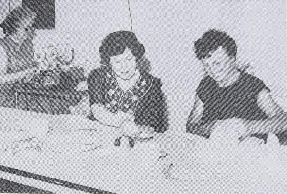July 1979-CURTAIN WORKSOP…For the new Girl Scout year beginning in September, the Girl Scout House will be all dressed up with new curtains