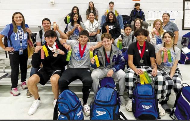 The Fort Stockton Blue Wave swimmers had a successful Saturday at Odessa Permian. Courtesy photos