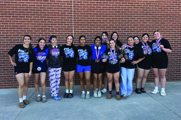 The Fort Stockton High School Girls Powerlifting team dominated at the Regional Powerlifting meet in Big Spring, delivering an outstanding performance that saw multiple lifters achieve personal records and secure podium finishes. Courtesy Photo