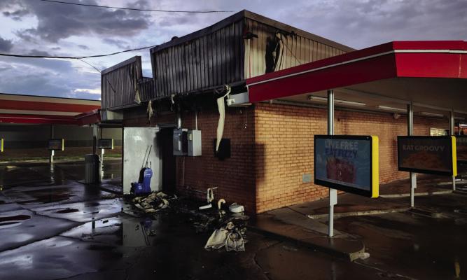 LOCAL BUSINESS FIRE