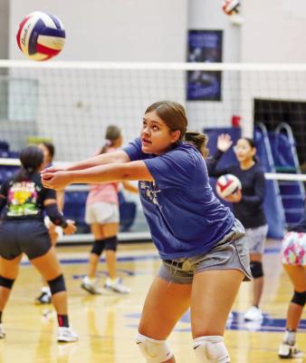 Freshmen volleyball camp has large turnout