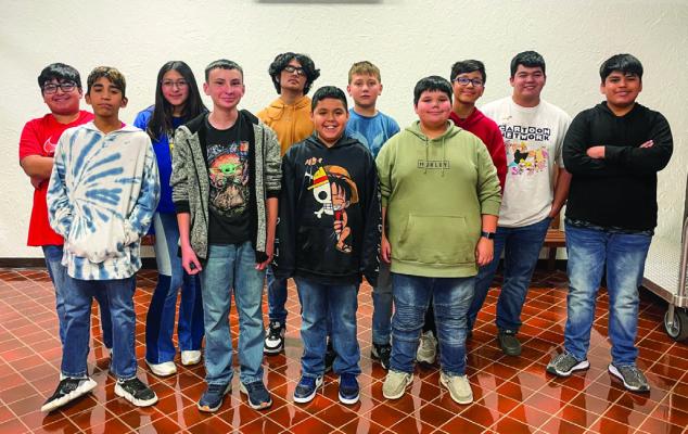 Pictured is the Fort Stockton Middle School Esports team.