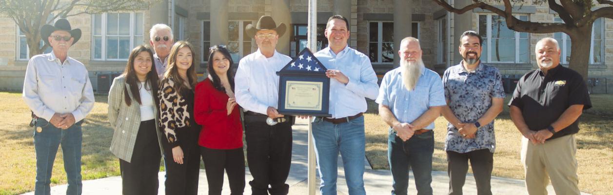 PERKINS HONORED FOR 35 YEARS OF SERVICE
