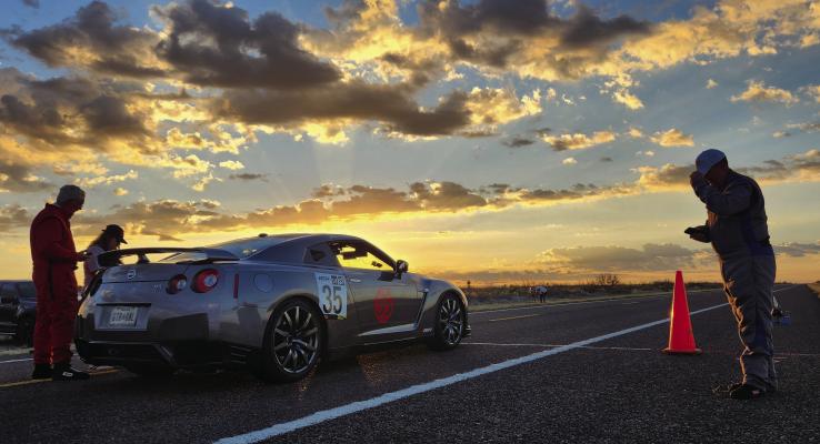 After pushing their machines across 118 miles of challenging West Texas highway between Fort Stockton and Sanderson, Big Bend Open Road Racers gathered to claim trophies and commemorate remarkable feats of speed, precision, and dedication. The race, renowned as “The Most Challenging Open Road Race in the World,” showcased skill across speed classes ranging from 100 mph up to the Unlimited division. Photo by Joh Covington
