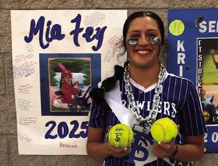 The Fort Stockton High School softball and baseball teams closed out their district schedules this past week with emotional and hard-fought matchups on Senior Night. Mia Garcia led the team in hitting, going 3 for 3 with 2 homeruns and a double.