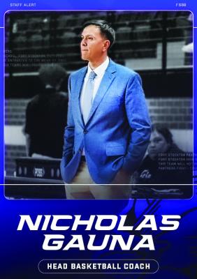 Coach Nicholas Gauna - Basketball Season is here. Panther Fans get ready for a season of class. Courtesy photo by Aaron Owens
