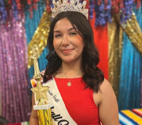 2026 Barrio Fest Baseball Queen, Miss Abril Alexis Guadian, crowned Saturday, September 12, 2026. Abril named this year’s scholarship recipient. The revived tradition honors Fort Stockton’s historic Sonics–Blue Sox rivalry while giving a new generation the opportunity to celebrate their family history, community traditions and the pride that continues to make Fort Stockton home.
