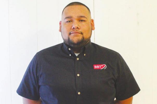 Fort Stockton native Jose Romero graduated from FSHS in 2015 and now works for BBT in the city. Photo by Nathan Heuer