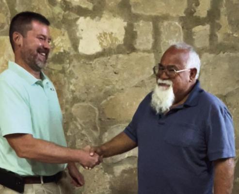 In September 10, water district manager Billy Gonzales led a pre-bidding tour of the project sites followed by questions from potential bidders, which engineer Andy Vecellio of Jacob &amp; Martin, LLC helped answer.