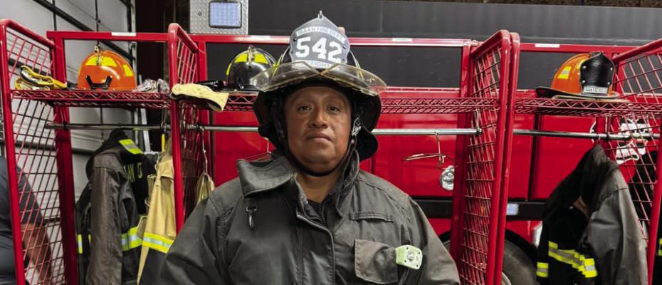 IRAAN FIREFIGHTER OF THE MONTH — The Iraan Volunteer Fire Department recognized Jhon Ajanel as its Firefighter of the Month for August. Chief Druge praised Ajanel for consistently going above and beyond, both at the department and in the community, and for setting a positive example for others. “I tell my members it’s the little things that matter,” Druge said. “Jhon has shown what it means to go out of your way and be a role model to others.” Courtesy Photo of