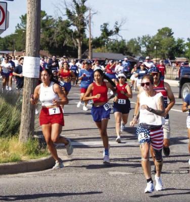 This Independence Day, Fort Stockton welcomed all of Pecos County for the parade launch, with the 5K run on the front lines. Courtesy photo