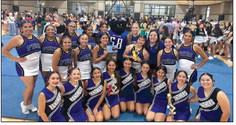The Panther and Prowler cheer program earned one of the camp’s highest distinctions, receiving the prestigious Leadership Award. Courtesy Photo