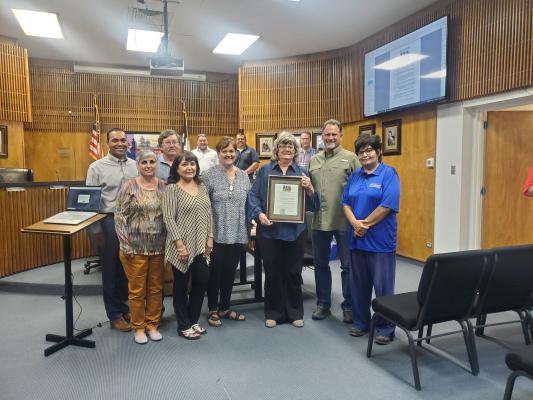 The Fort Stockton City Council celebrated Chamber of Commerce Week at their meeting on Oct. 12.