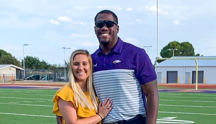 Darrian Roberson and Zack Roberson will join Fort Stockton ISD as teachers and coaches this upcoming school year. The couple, who married earlier this month, will coach a combined five sports.