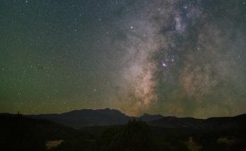 Milky Way over the Davis Mountains. Courtesy Photo