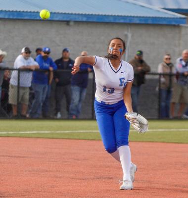  Alyana Dominguez lined up all over the field for the Prowlers this past season and her versatility combined with her production earned her first-team all-district honors as a utility player. The senior peaked during the postseason, leading her team offensively during their five playoff games.