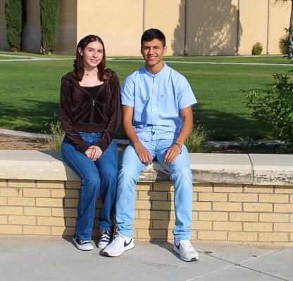 King nominee Jesus Hernandez and Queen nominee Victoria Soto