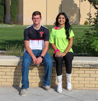 King nominee Ray Dulaney and Queen nominee Jacinda Gonzalez
