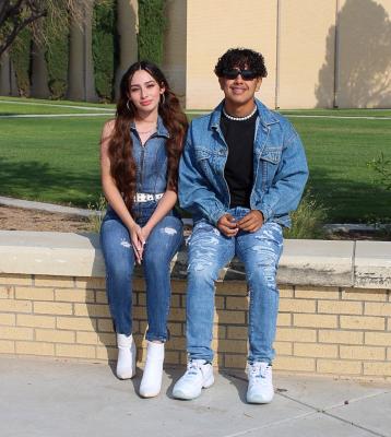 Junior Duke Isaiah Velasquez and Duchess Audery Mendoza