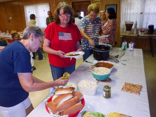 Hot dog supper