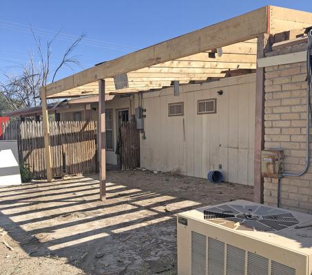 Updated photo on house on Sept. 23
