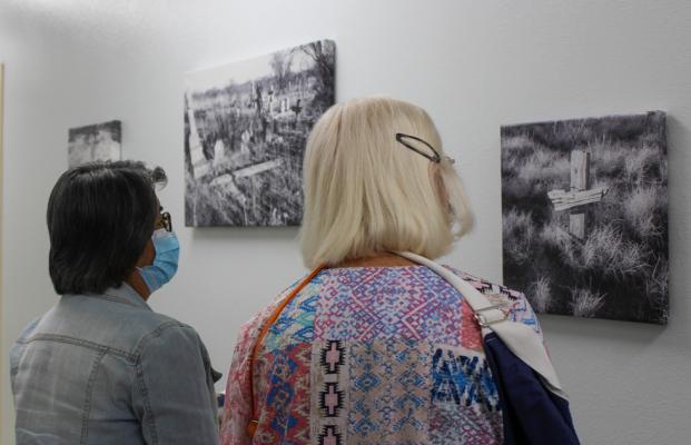 Art exhibit showcases historic cemetery