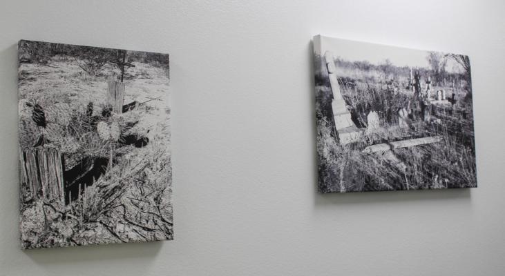 Art exhibit showcases historic cemetery