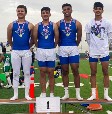 Fort Stockton 800 relay - first place