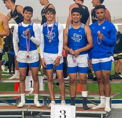 Fort Stockton 1,600 relay - third place