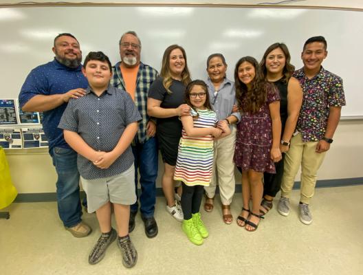 Lara honored for career at Midland College
